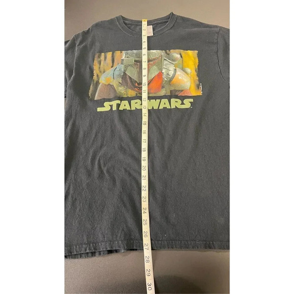 Star Wars Mens Black Short Sleeve Cotton Crew Neck Graphic T-Shirt Medium - Picture 3 of 7